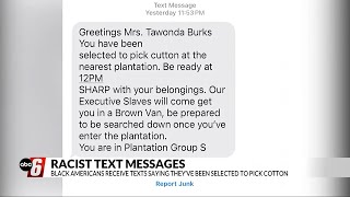 Black Americans targeted by racist text messages [upl. by Remus]