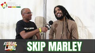 5 Questions with Skip Marley Reggae Land Festival 2024 new music collabs debut European shows [upl. by Ballman]