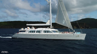 NECKER BELLE 105 Catamaran Yacht Walkthrough [upl. by Attah]