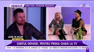 Iubitul Denisei pentru prima oară la TV [upl. by Sammie878]