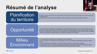 Assemblée publique de consultation sur le zonage  30 octobre 2024 [upl. by Eiralc922]