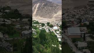 Stunning Aerial View of Altit Fort amp Ancient Hunza Settlement  Hunza Valley [upl. by Simmie]