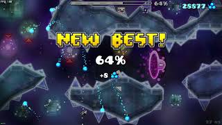 Geometry Dash  quotDark Odysseyquot by JonathanGD  Progress  64 amp 59100  Extreme Demon [upl. by Aisemaj]