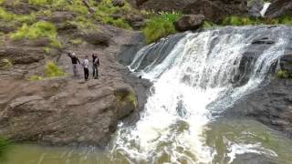 Waterfalls in El Risco Agaete Gran Canaria [upl. by Morville]