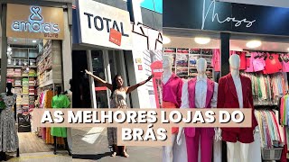 Tour pelas melhores lojas do BRÁS em São Paulo 🤩 Mostrei TUDO preços e nomes das lojas 🥳 [upl. by Rozanna]