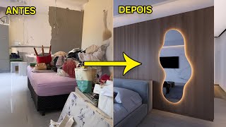 Transformei o QUARTO BAGUNÇADO em um QUARTO DOS SONHOS [upl. by Lyrac]