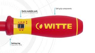 WITTE Tools PRO BITDRIVE Torque VDE EN [upl. by Elleiad162]