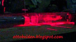 Vortex Laser Smoke Visualizationwmv [upl. by Erbua]