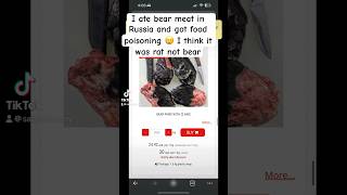 BEAR MEAT IN RUSSIA WTF 😮exotic joerogan bear chef restaurant [upl. by Saoj]