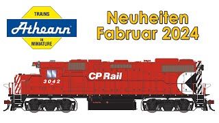 Athearn Modellbahn Neuheiten 2024  Spur H0 und N [upl. by Center925]