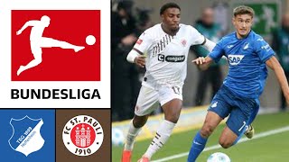 TSG 1899 Hoffenheim vs FC St Pauli ᴴᴰ 02112024  9Spieltag  1 Bundesliga  EA FC 25 [upl. by Tat603]