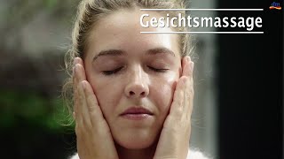 Gesichtsmassage So funktioniert die entspannende Gesichtsmassage  active beauty Magazin [upl. by Eirrek158]