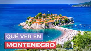 Qué ver en Montenegro 🇲🇪  10 Lugares Imprescindibles [upl. by Marguerite]