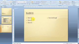 How to change the alignment inside a placeholder  Powerpoint 2007 [upl. by Asiela]