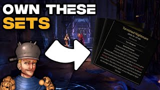 ESO Best Dungeon Sets to Own Solo PvP PvE DPS Healing Tanking and More [upl. by Attekahs]