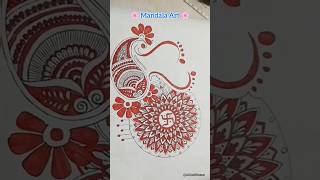 Mandala Art 🌸✨ Aesthetic mandala designs 💯💕 mandala mandalaart art song viralvideo viralshorts [upl. by Alurd]