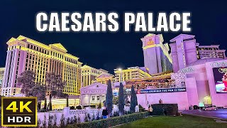 Caesars Palace Las Vegas Walk  February 2024 [upl. by Eriuqs]