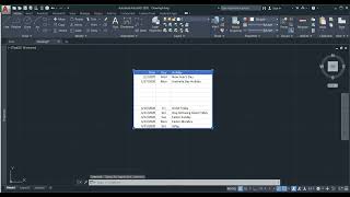 Updating OLE Excel in AutoCAD shifted rows problem [upl. by Tecla]