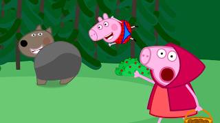 Little Red Riding Hood  Funny Peppa Pig Try Not To Laugh Episode 17 [upl. by Deyas183]