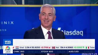 Bill Ackman Trump is the only candidate thats talked about accelerating the growth of the country [upl. by Dloreh]