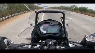 2021 Benelli TRK 502 TOP SPEED  BS6  Real Auto Reviews [upl. by Adehsor]