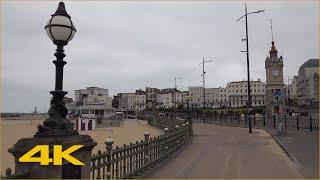 Margate Walk Town Centre amp Beach【4K】 [upl. by Ayimat]