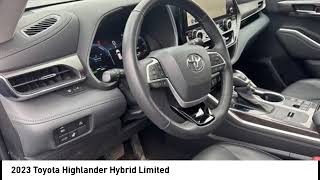 2023 Toyota Highlander Hybrid Cedar Falls IA TT38663A [upl. by Annuahsal]