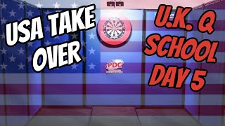 Uk Darts Q School Day 5 The Americans Looking Good [upl. by Paquito913]