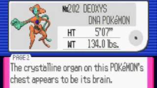 Catching Deoxys on Ruby old [upl. by Nordgren]