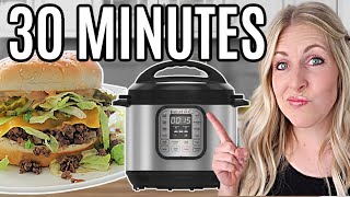 EASIEST 30 Minute Meals in the Instant Pot  Whats For Dinner [upl. by Opalina48]