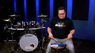 Single Ratamacue  Drum Rudiment Lesson Drumeo [upl. by Nomar128]