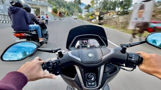 NMAX TURBO VS PCX TES TANJAKAN BONCENGAN [upl. by Fanestil]