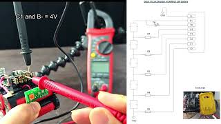 DeWALT 20V Battery Pinout Diagram Positive Negative TH and ID [upl. by Mathe312]