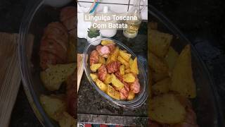 Linguiça Toscana Com Batata feito na Air Fryer [upl. by Aisya]