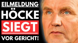 💥EILMELDUNG HÖCKE SIEGT VOR GERICHT ALTPARTEIEN VERLIEREN KONTROLLE💥 [upl. by Kaufmann]