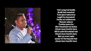 Choom Loon Honth Tere Dil Covered by Haroon Daniel [upl. by Enilesoj]