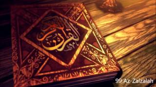 Surah 99 AzZalzalah  Saad al Ghamidi [upl. by Kcirtapnhoj]