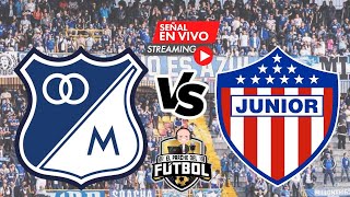 Millonarios 2 vs Junior 0  Fecha 6 Cuadrangulares  Liga I 2024 [upl. by Weldon]