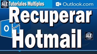 Como Recuperar Contraseña De Hotmail o Outlook  Si no Tengo Correo Alternativa y Telefono [upl. by Arissa]