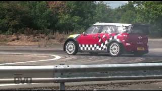 Driving the Mini Countryman WRC  EVO [upl. by Elatan]