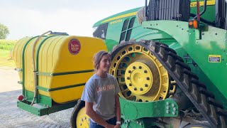 Laura’s NEW Favorite Tractor at Sunnyside Farms John Deere 9470RX [upl. by Marchelle]