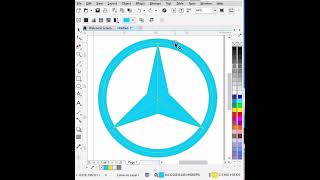 CorelDRAW Tutorial  Creative a Graphic design coreldesign coreldraw tutorial coreldrawtutorials [upl. by Bridwell102]