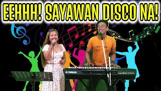 EEHHH SAYAWAN DISCO NA NONSTOP DISCO LIVE BAND  RC DIMENSION FT ZALDY MINI SOUND [upl. by Masha]