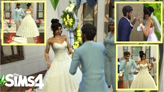 SIMS4 Vlog W Maddog My Sims Wedding [upl. by Iy]