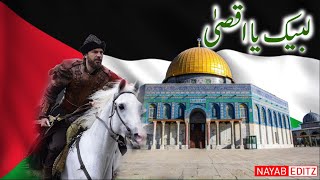 Labbaik Ya Aqsa  SuperHit Palestine Nasheed  2023  Nayab Editz [upl. by Marge238]