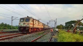 WHINING GZB WAP7 WITH SDAHAJMER SF AT 110KMPH [upl. by Connel]