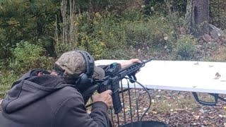 Practicing 400 Yard Hold  AR15 Red Dot [upl. by Elag722]