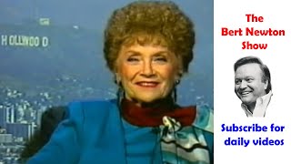 Estelle Getty from Golden Girls Australian TV interview with Bert Newton  1989 [upl. by Cedar781]