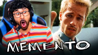 MEMENTO 2000 MOVIE REACTION FIRST TIME WATCHING Christopher Nolan  Full Movie Review [upl. by Leila]