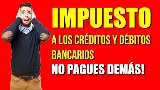 IMPUESTO A LOS DÉBITOS Y CRÉDITOS Impuesto al Cheque Argentina 2019  Emprender Simple [upl. by Kally]